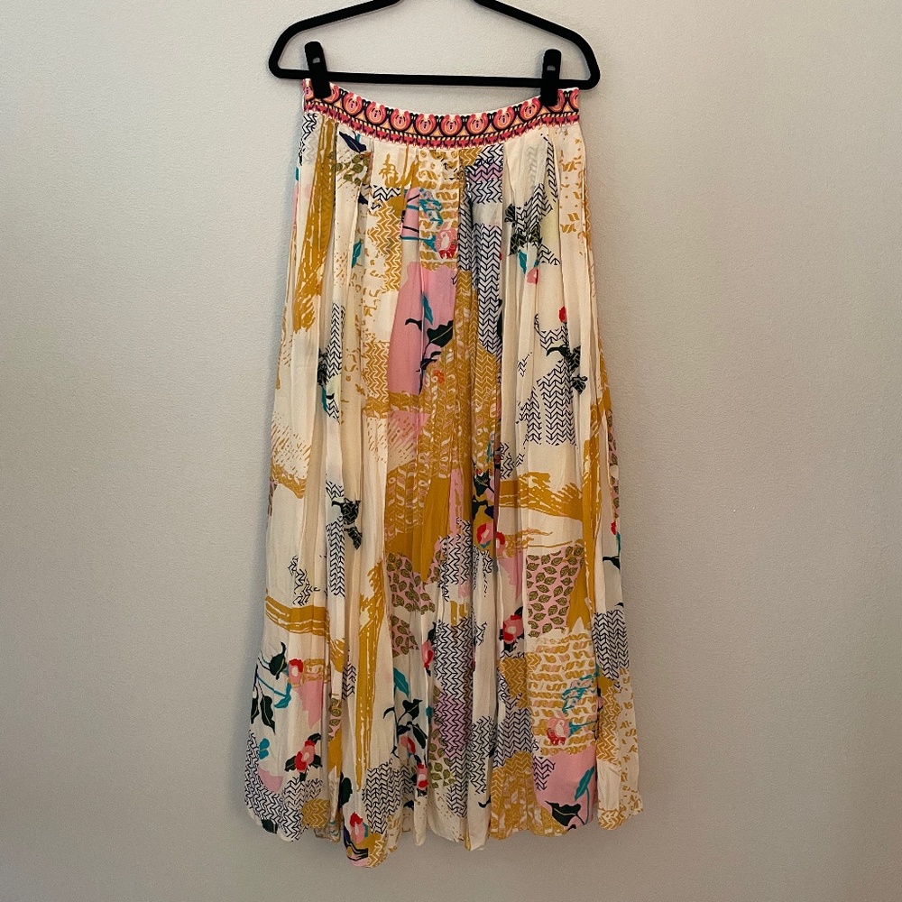 Multi Color Maxi Skirt, sz M